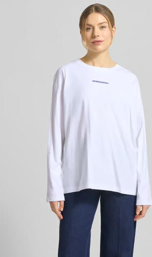 ARMEDANGELS Oversized Shirt met lange mouwen van zuiver Katoen Model 'FIETAA SMILE' - Foto 3