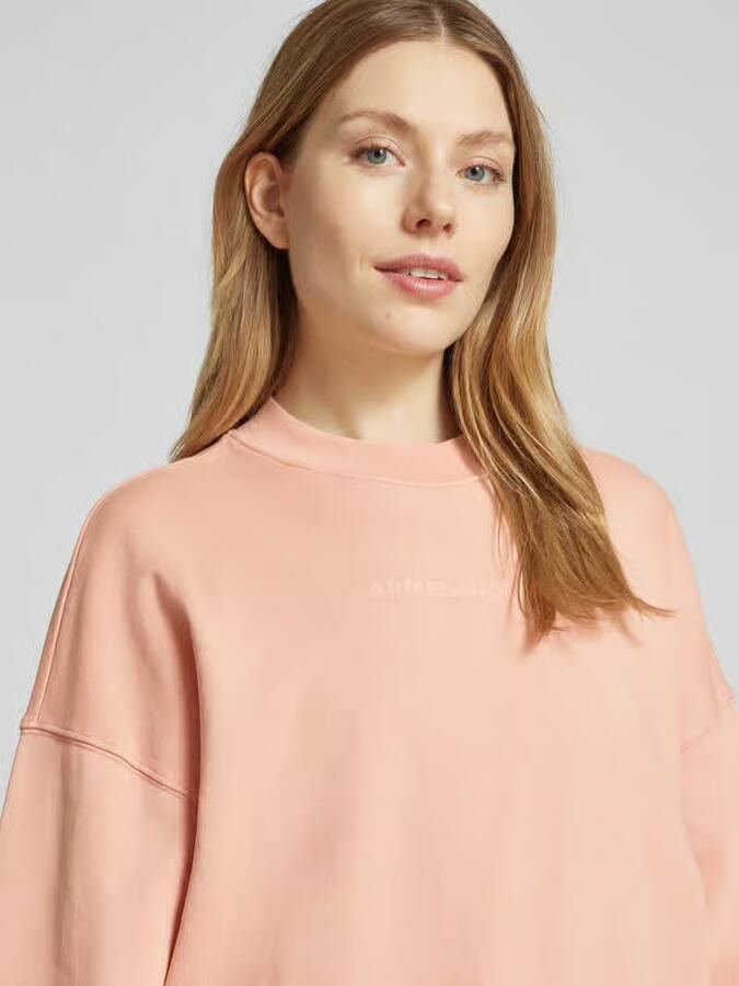 ARMEDANGELS Oversized sweatshirt met labelprint model 'ALIZAA'