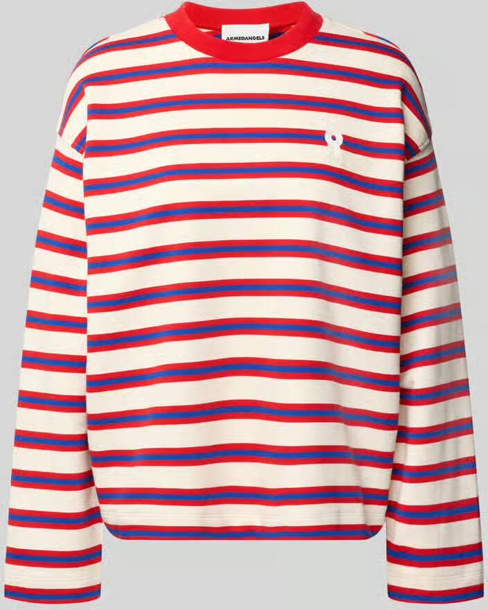 ARMEDANGELS Oversized sweatshirt van 100% Katoen Model 'ICONIC A FRANKA BOLD'