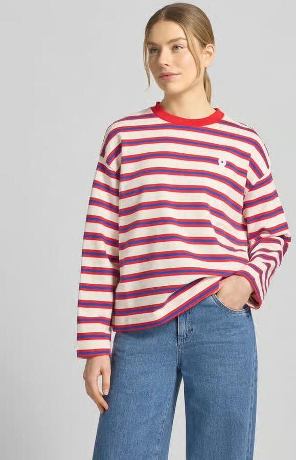 ARMEDANGELS Oversized sweatshirt van 100% Katoen Model 'ICONIC A FRANKA BOLD' - Foto 2