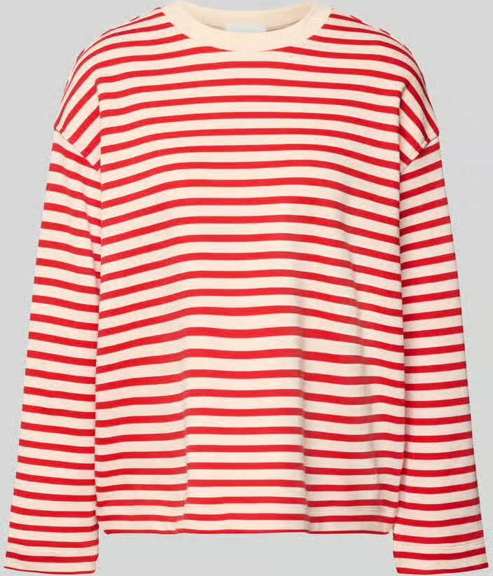 ARMEDANGELS Oversized sweatshirt van pure katoen Model 'FRANKAA MAARLEN STRIPE'