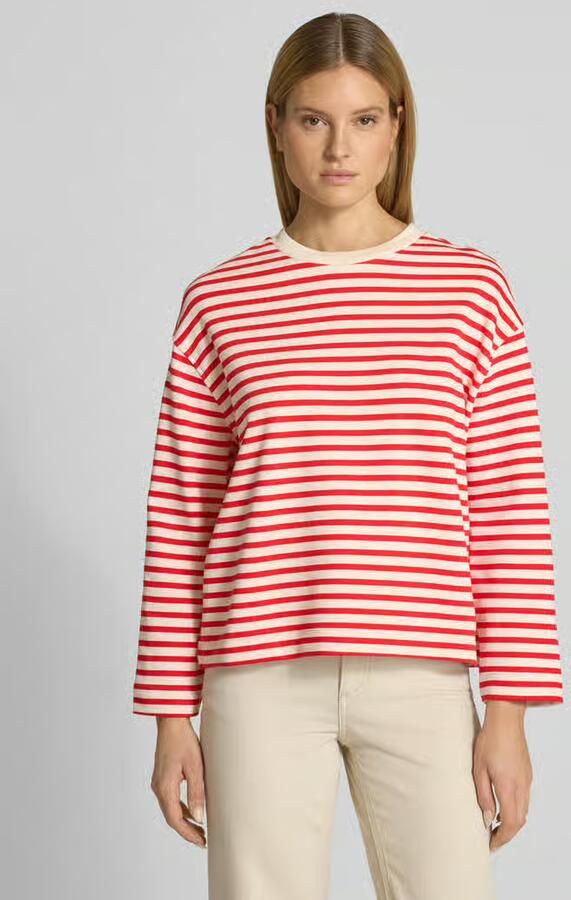 ARMEDANGELS Oversized sweatshirt van pure katoen Model 'FRANKAA MAARLEN STRIPE' - Foto 2
