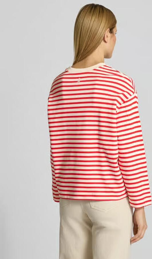 ARMEDANGELS Oversized sweatshirt van pure katoen Model 'FRANKAA MAARLEN STRIPE' - Foto 3