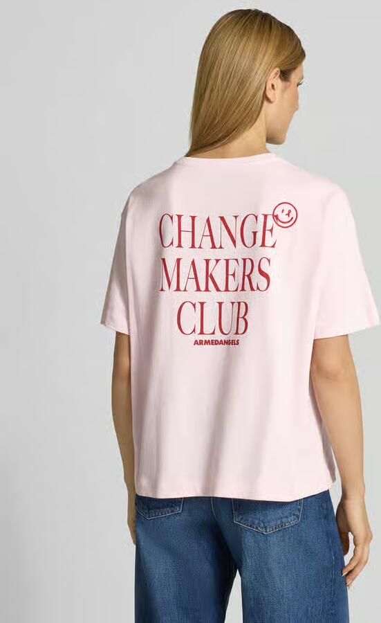 ARMEDANGELS Oversized T-shirt van puur katoen Model 'GIANNAA CHAANGE'