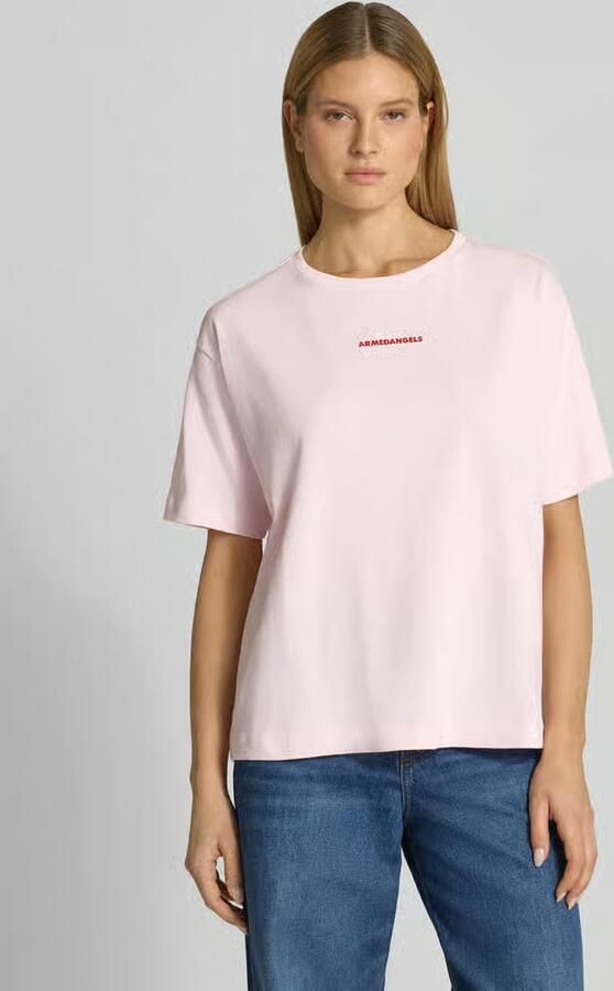 ARMEDANGELS Oversized T-shirt van puur katoen Model 'GIANNAA CHAANGE' - Foto 4