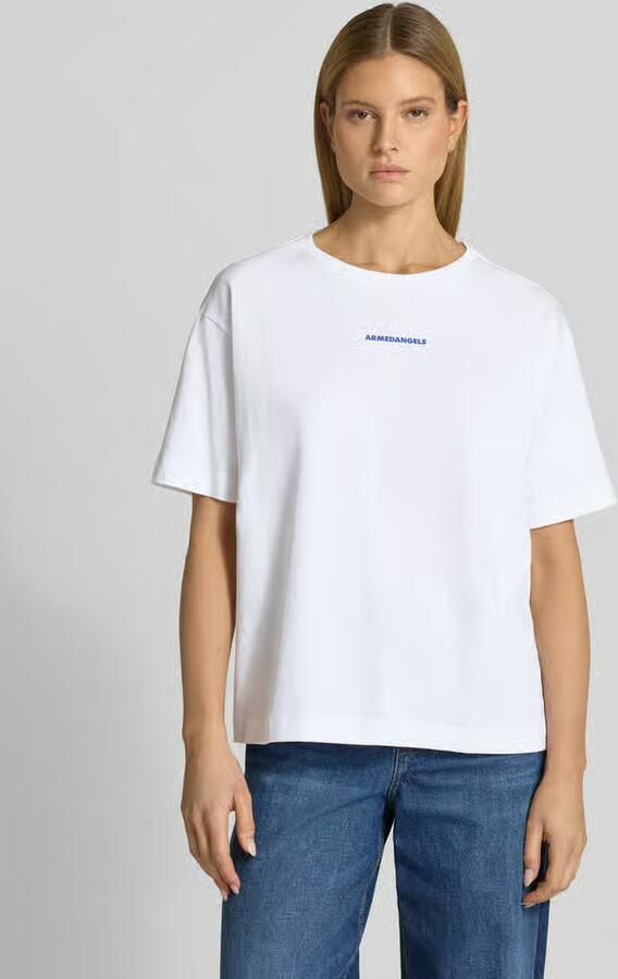 ARMEDANGELS Oversized T-shirt van puur katoen Model 'GIANNAA CHAANGE' - Foto 4