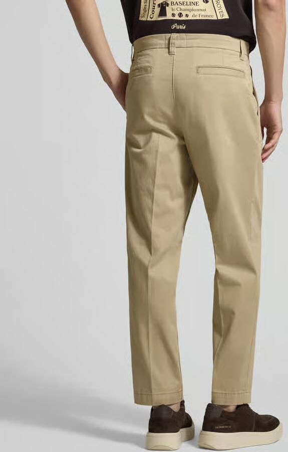 ARMEDANGELS regular fit chino van katoenmix model 'TAAMIR PLEATED' - Foto 2