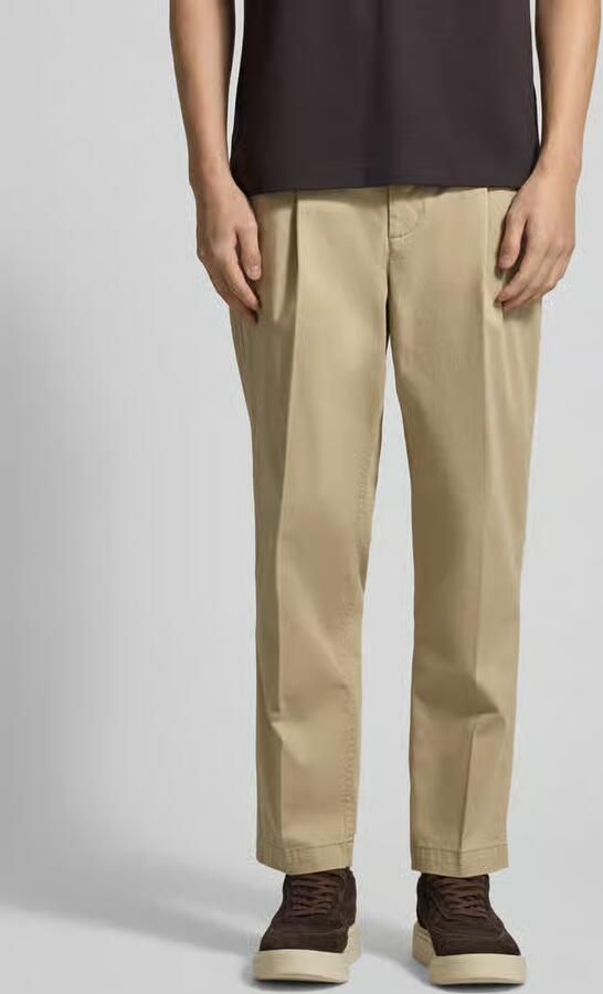 ARMEDANGELS regular fit chino van katoenmix model 'TAAMIR PLEATED' - Foto 3