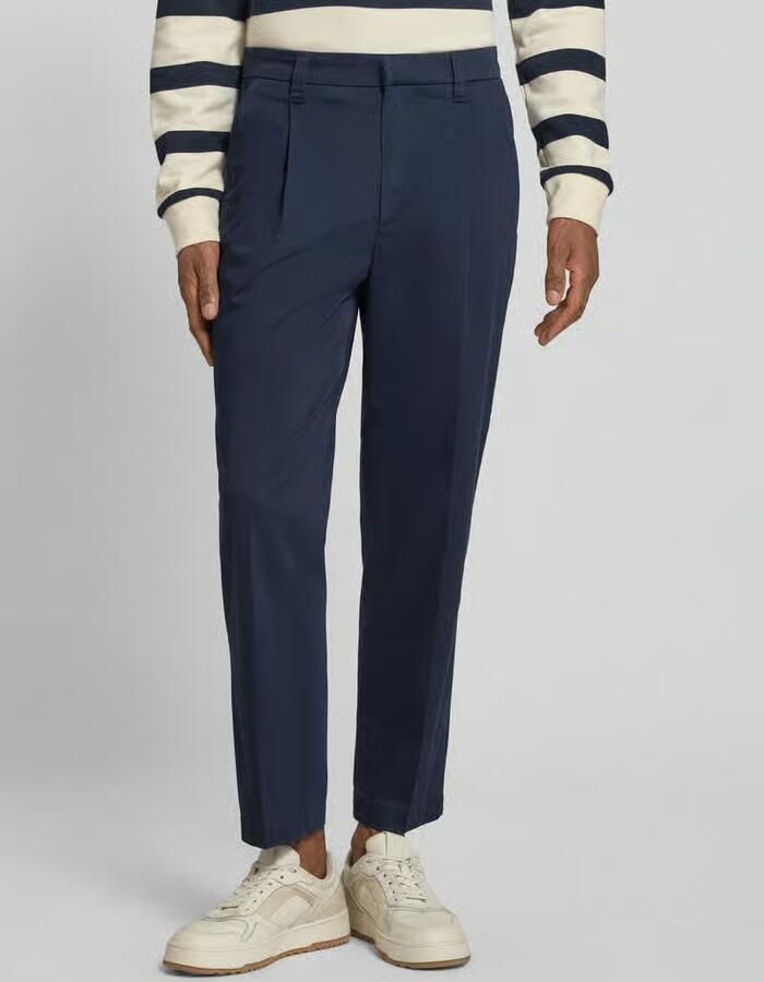 ARMEDANGELS regular fit chino van katoenmix model 'TAAMIR PLEATED' - Foto 2