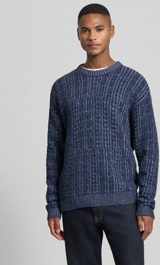 ARMEDANGELS Regular fit gebreide pullover van een mix van biologisch katoen en wol model 'DAAKO' - Foto 2
