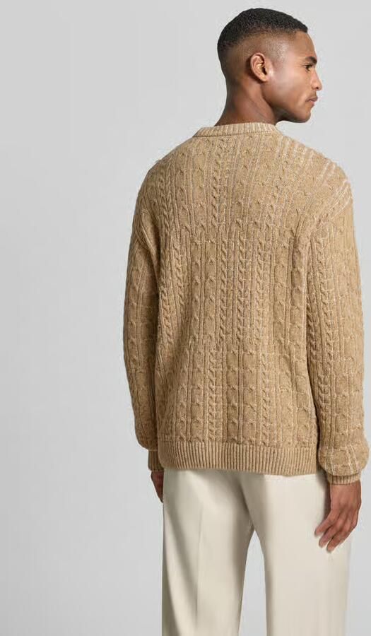 ARMEDANGELS Regular fit gebreide pullover van een mix van biologisch katoen en wol model 'DAAKO'