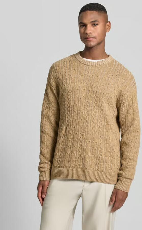 ARMEDANGELS Regular fit gebreide pullover van een mix van biologisch katoen en wol model 'DAAKO' - Foto 2