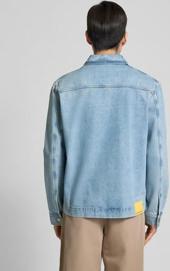 ARMEDANGELS Regular fit jeansoverhemdjack met opgestikte zakken