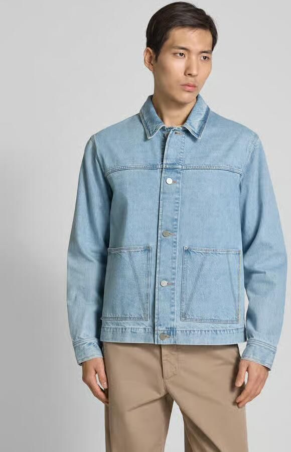 ARMEDANGELS Regular fit jeansoverhemdjack met opgestikte zakken - Foto 2