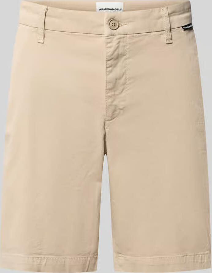 ARMEDANGELS regular fit korte chino van katoenmix model 'CHINO'