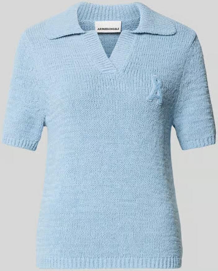 ARMEDANGELS Regular fit korte mouw pullover van 100% katoen model 'ICONIC'