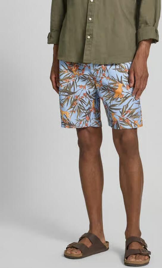 ARMEDANGELS regular fit short van mix van katoen en lyocell - Foto 3