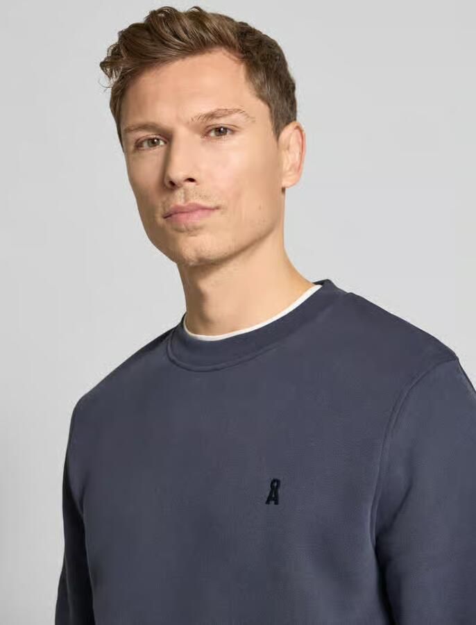 ARMEDANGELS Regular fit sweatshirt van puur biologisch katoen Model 'BAARO FLEECE' - Foto 2