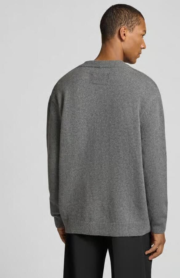 ARMEDANGELS relaxed fit gebreid jack van pure wol - Foto 2