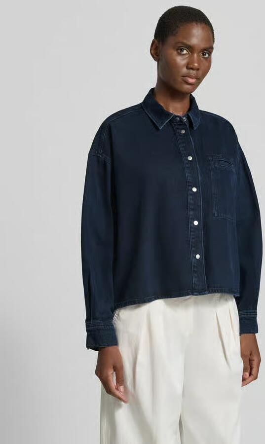 ARMEDANGELS relaxed fit jeansblouse van puur katoen model 'NALAANI' - Foto 3