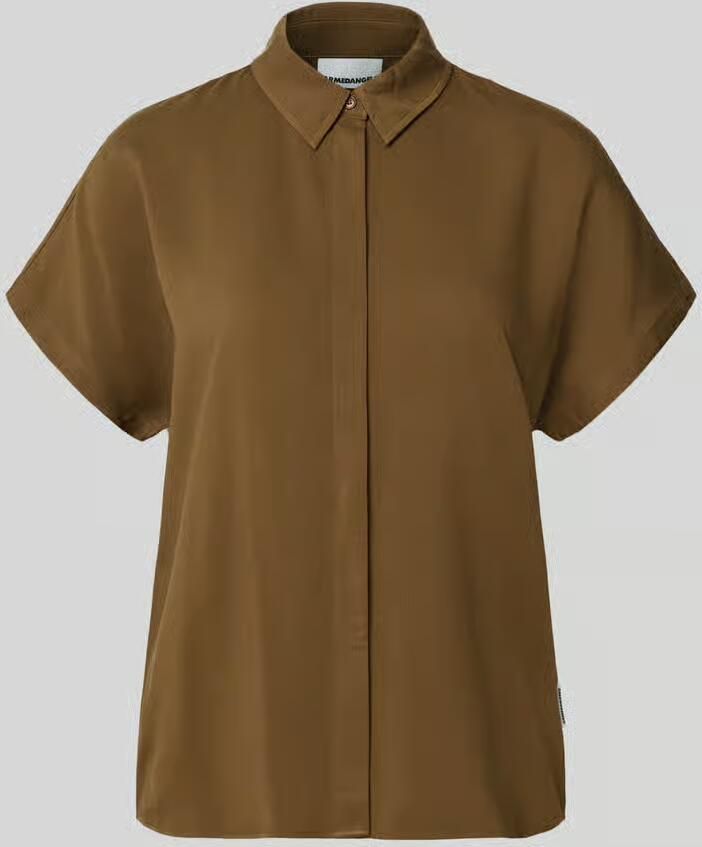 ARMEDANGELS relaxed fit overhemdblouse van pure viscose model 'LARISAANA'