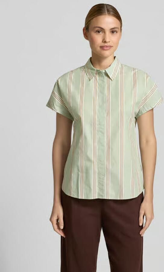 ARMEDANGELS relaxed fit overhemdblouse van puur katoen model 'LARISAANA B' - Foto 4