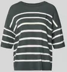 ARMEDANGELS relaxed fit pullover van linnenmix model 'STRIPE'