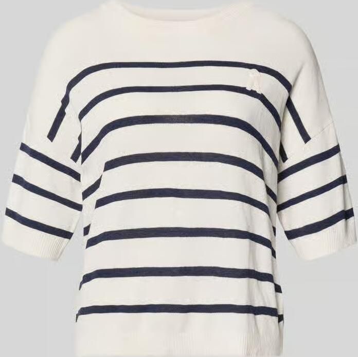ARMEDANGELS relaxed fit pullover van linnenmix model 'STRIPE' - Foto 2