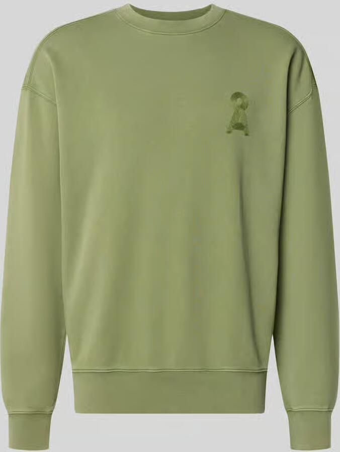 ARMEDANGELS relaxed fit sweatshirt van puur biologisch katoen model 'ICONIC Å GMT'