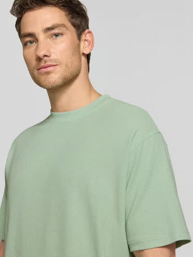 ARMEDANGELS relaxed fit T-shirt van 100% biologisch katoen model 'MAARKOS WAFFLE' - Foto 2