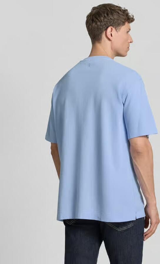ARMEDANGELS relaxed fit T-shirt van 100% biologisch katoen model 'MAARKOS WAFFLE' - Foto 3