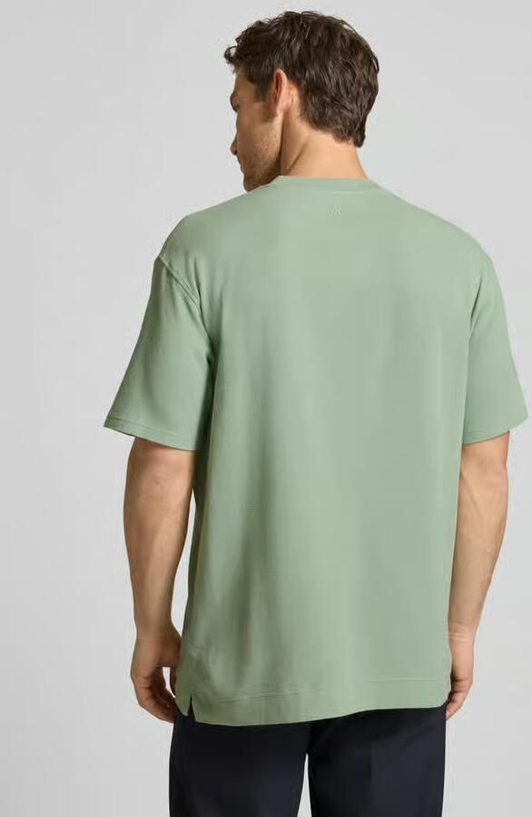 ARMEDANGELS relaxed fit T-shirt van 100% biologisch katoen model 'MAARKOS WAFFLE'