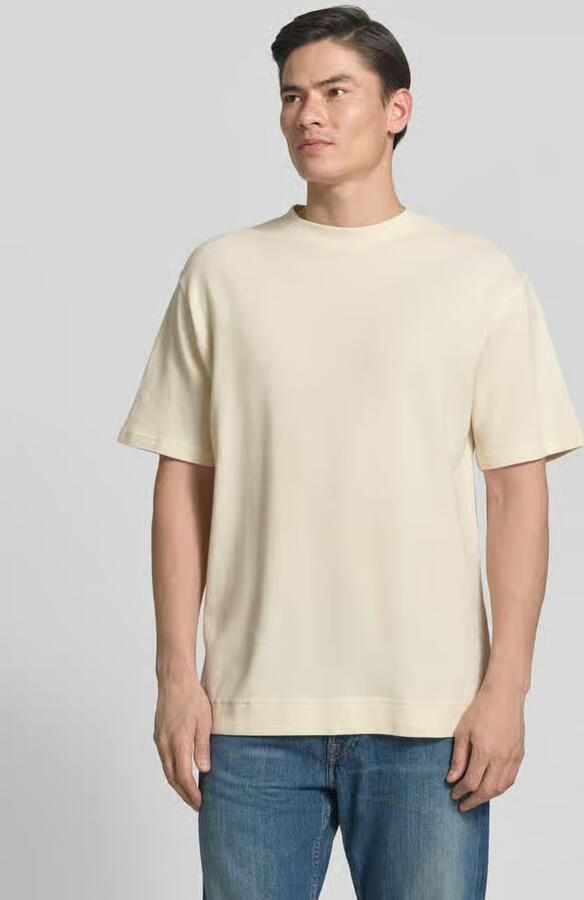 ARMEDANGELS relaxed fit T-shirt van 100% biologisch katoen model 'MAARKOS WAFFLE' - Foto 3
