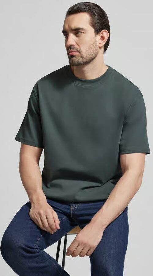 ARMEDANGELS Relaxed fit T-shirt van Mix van biologisch katoen Model 'MAARKOS'