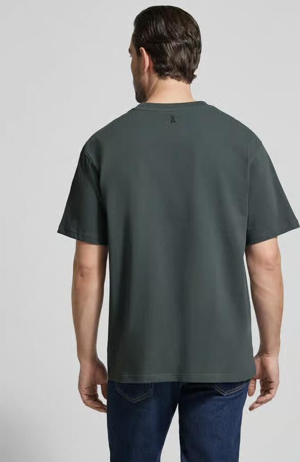 ARMEDANGELS Relaxed fit T-shirt van Mix van biologisch katoen Model 'MAARKOS' - Foto 3