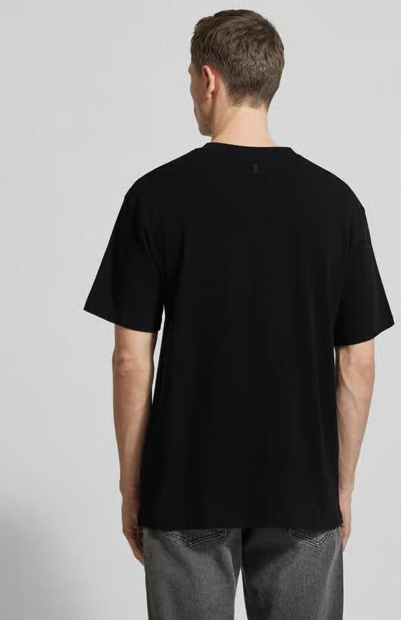 ARMEDANGELS Relaxed fit T-shirt van Mix van biologisch katoen Model 'MAARKOS' - Foto 3
