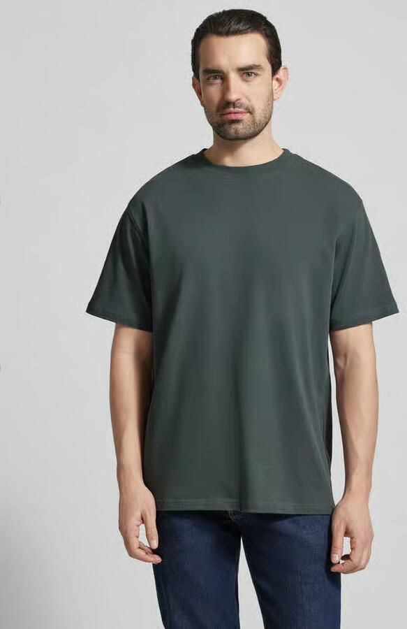 ARMEDANGELS Relaxed fit T-shirt van Mix van biologisch katoen Model 'MAARKOS' - Foto 4
