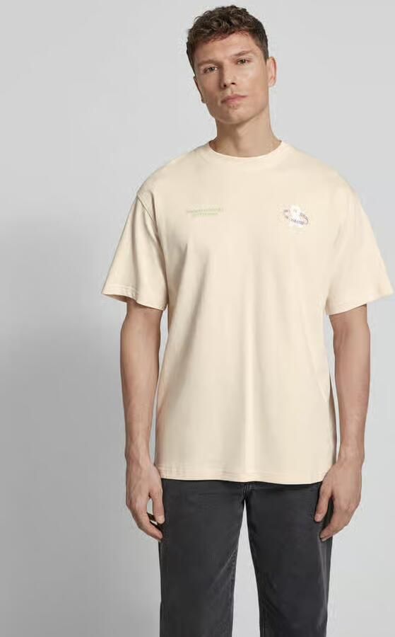ARMEDANGELS Relaxed fit T-shirt van puur Biologisch katoen Model 'MAARKOS' - Foto 3