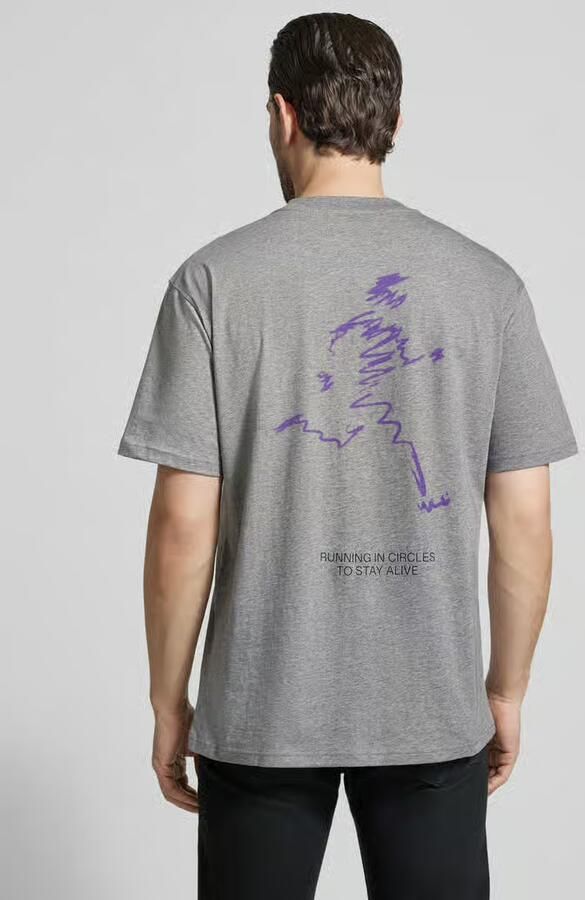 ARMEDANGELS Relaxed fit T-shirt van puur Biologisch katoen Model 'MAARKOS' - Foto 2