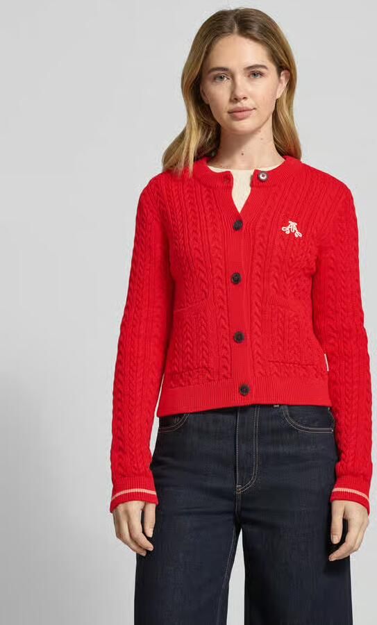 ARMEDANGELS Slim fit gebreid jack van puur katoen model 'JULIAANAS CABLE' - Foto 2