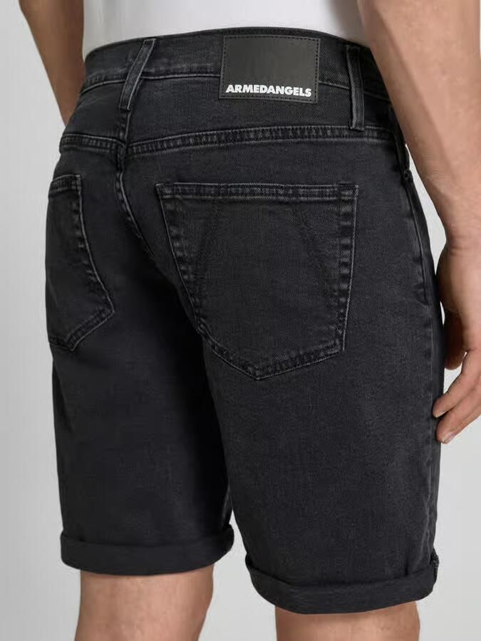 ARMEDANGELS slim fit korte jeans van katoenmix model 'NAAILO'