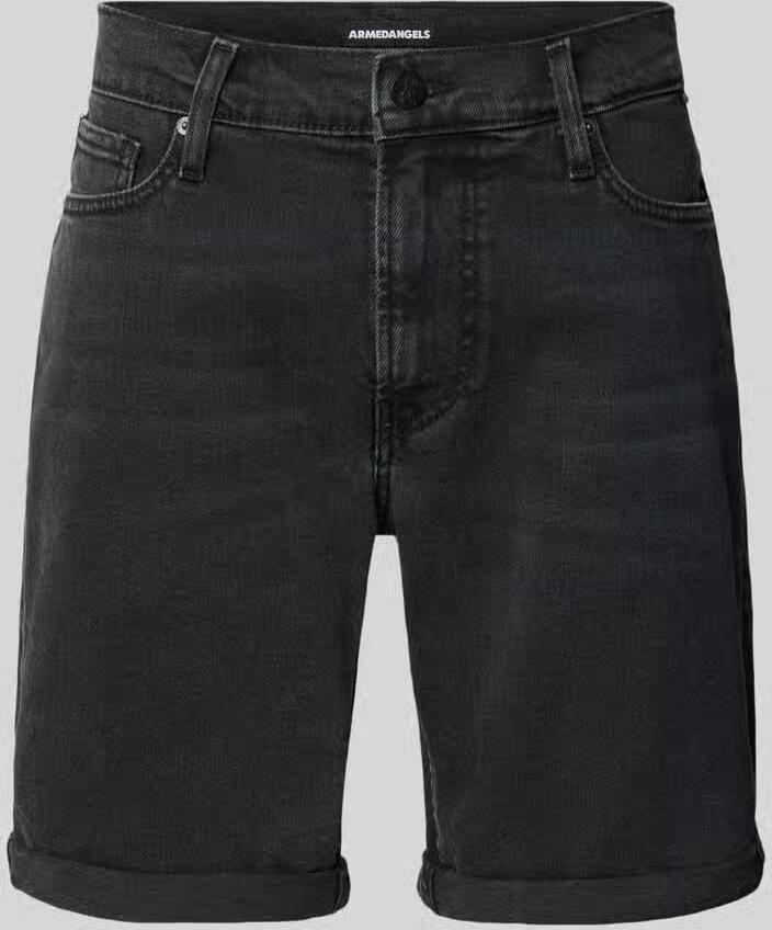 ARMEDANGELS slim fit korte jeans van katoenmix model 'NAAILO' - Foto 2