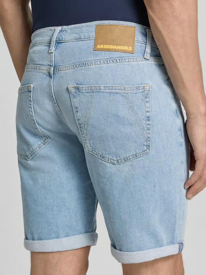 ARMEDANGELS slim fit korte jeans van katoenmix model 'NAAILO'