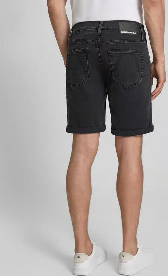 ARMEDANGELS slim fit korte jeans van katoenmix model 'NAAILO' - Foto 3