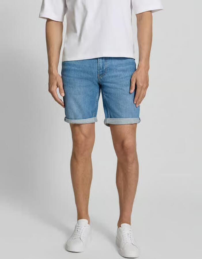 ARMEDANGELS slim fit korte jeans van katoenmix model 'NAAILO' - Foto 2
