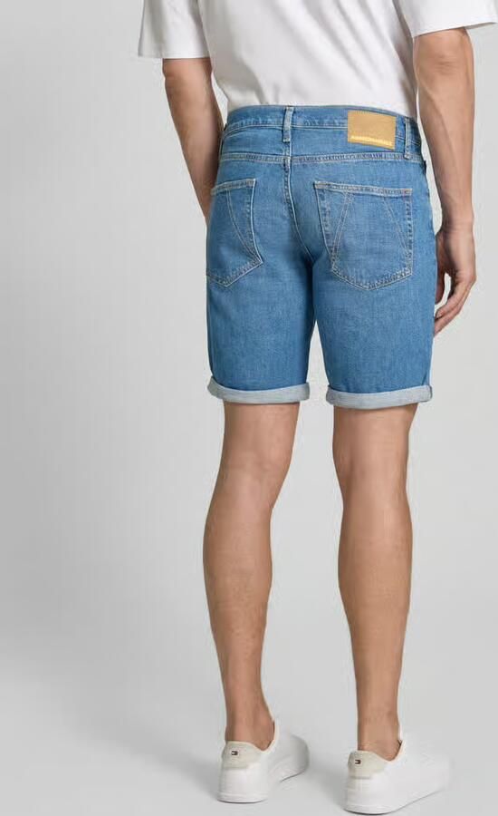 ARMEDANGELS slim fit korte jeans van katoenmix model 'NAAILO' - Foto 3