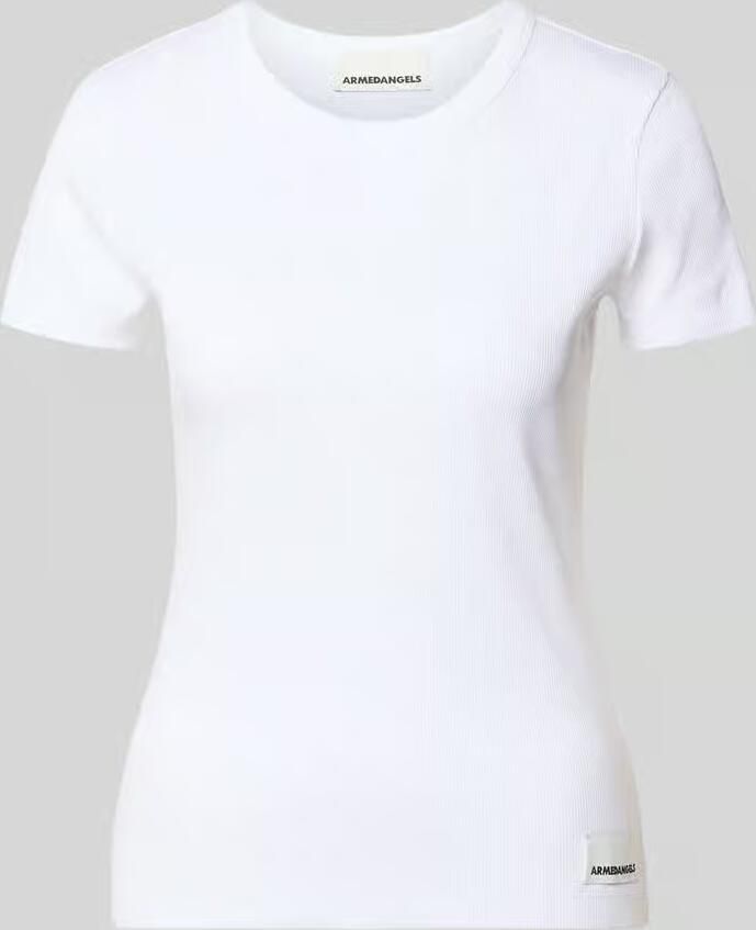 ARMEDANGELS slim fit T-shirt van katoenmix model 'KARDAA' - Foto 2