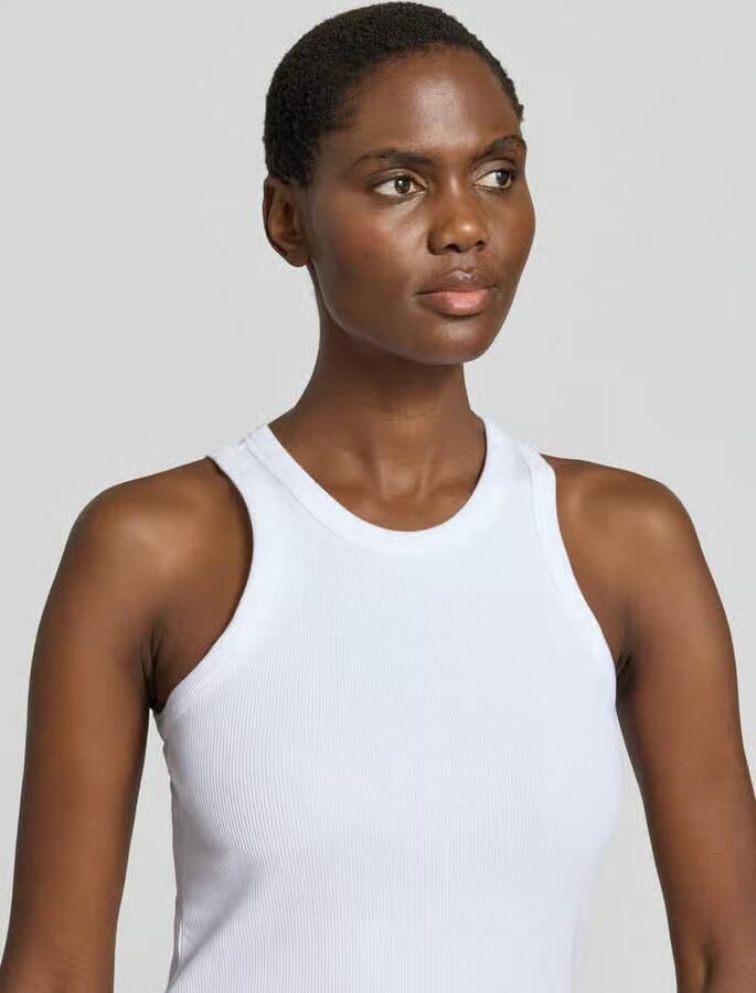 ARMEDANGELS slim fit tank top van katoenmix model 'KANITAA'
