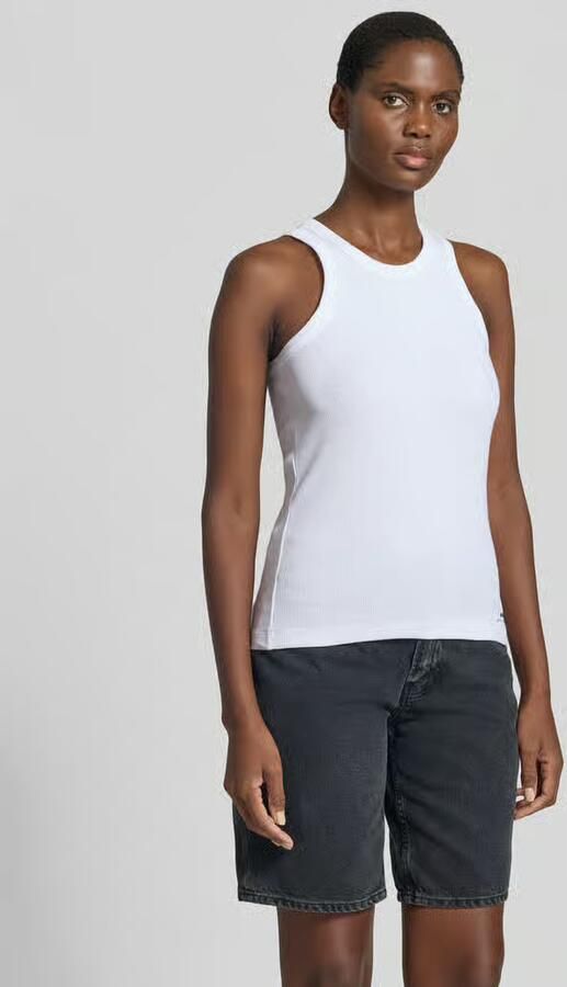 ARMEDANGELS slim fit tank top van katoenmix model 'KANITAA' - Foto 2