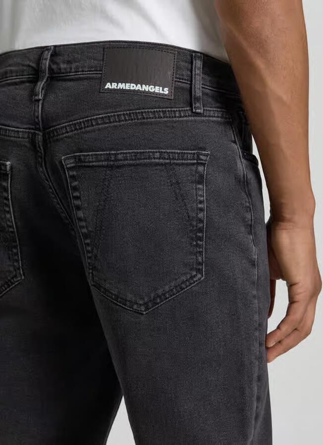 ARMEDANGELS straight fit jeans van mix van katoen en lyocell model 'AARJO TARPA' - Foto 2